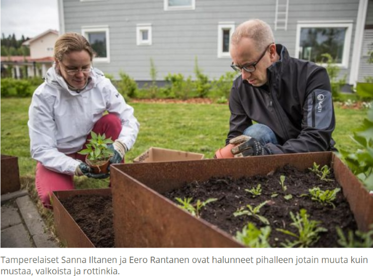 Kalevala.fi | Ajan patinoima kukkalaatikko ei ruostu – Corten-teräs on nousemassa kotipihojen uudeksi suosikiksi | Kirami