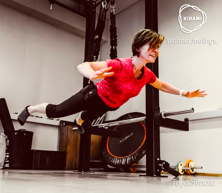 Teija Simola | Kaikki liikkuminen on parempaa kuin liikkumattomuus | Kirami