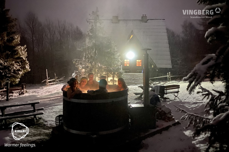 Vingberg Polskan kylpytynnyreissä ja saunoissa on pohjoismaista tyyliä | Kirami