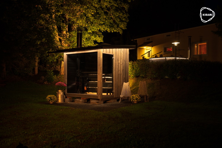 FinVision® saunassa voi tuntea luonnon , oli se sitten merta, metsää tai peltoa | Kirami - Warmer feelings