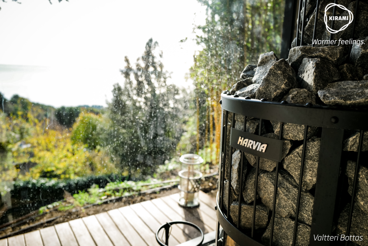 Valtteri Bottas | Minulla on nyt todella hyvä merinäköala, jota on kiva katsella saunan ikkunan takaa | Kirami pihasaunat