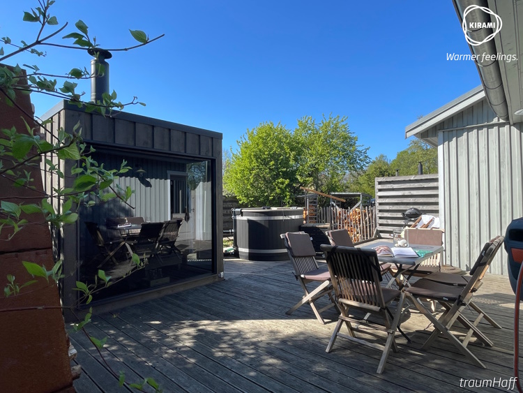 traumHaff | Pihasauna ja palju ovat täydellinen pari | Kirami