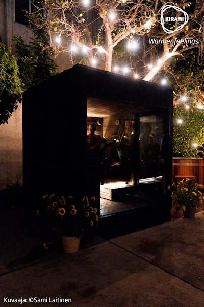 Suomalainen sauna kohdemaan mausteilla | Kirami FinVision® -sauna