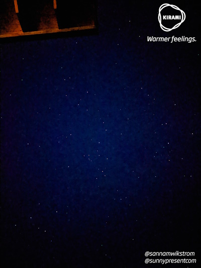 Tähtitaivas edellistalvelta - Odotamme syksyn ja talven tähtitaivaan katselua paljusta. | Kirami