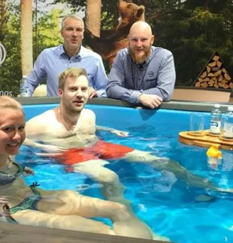 Grandy-minipool yhdistää paljun ja uima-altaan parhaat puolet | Kirami