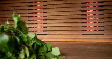 Kirami FinVision® -saunaan infrapunat lisävarusteena – monipuolista saunomista uudella tasolla