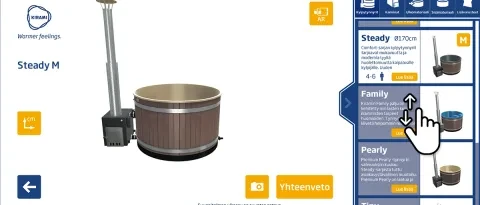 Valitse haluamasi palju