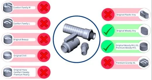 Woody poiston venttiilisetti