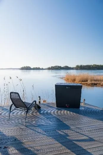 Comfort BlackIce S - BlackLeather, harmaa