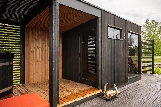 Kirami FinVision® -pukukoppi S Misty voi liittää muihin Misty-moduuleihin