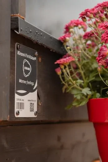 Kirami FinVision® -sauna M Misty | Ulkosauna