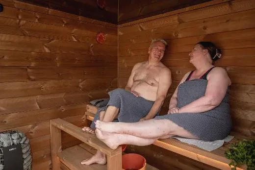 Kirami FinVision® -sauna M Nordic Dawn (Oikea), Spirit 9kW